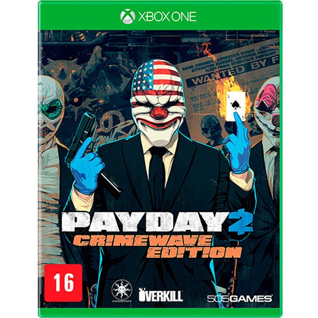 Jogo para XBox One, Payday 2, Semi-Novo