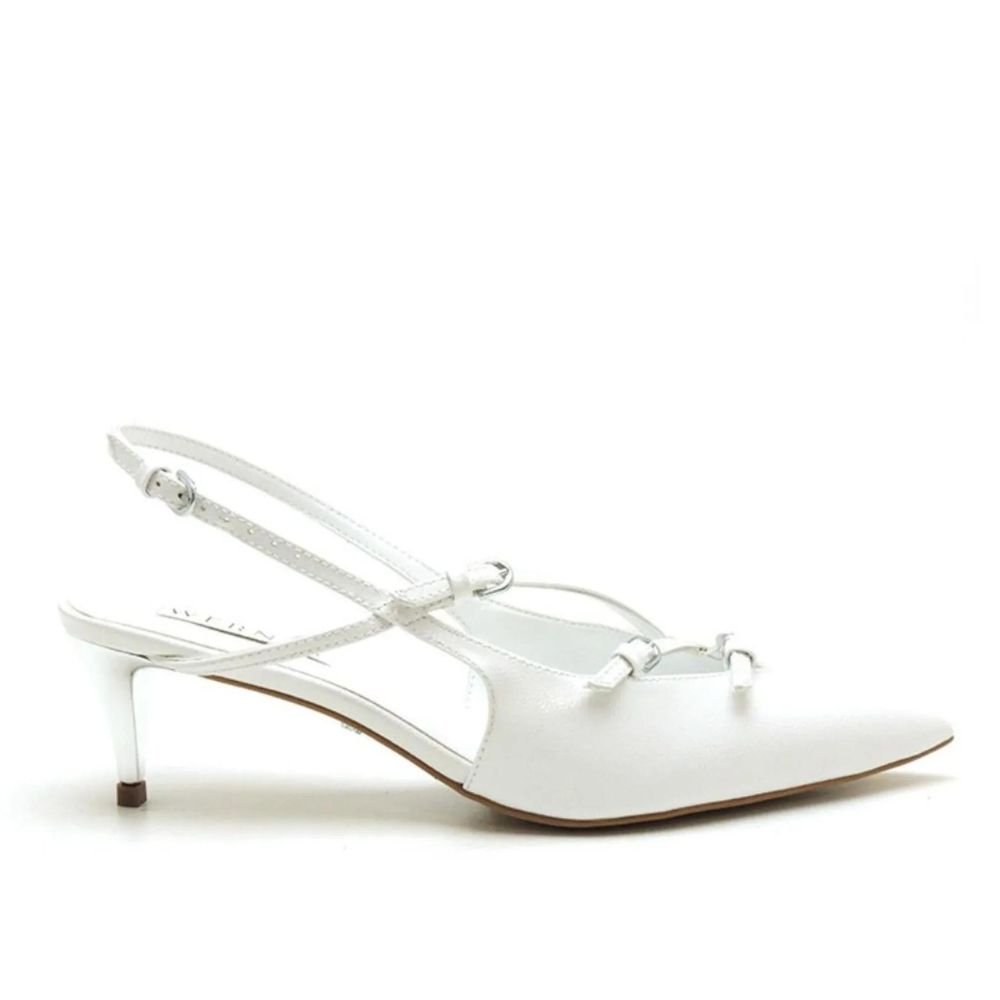 Scarpin branco salto baixo cheap