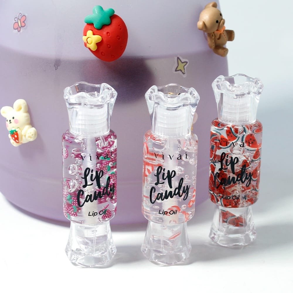 Lip oil Candy vivai com frutinhas Loja Beleza Exterior