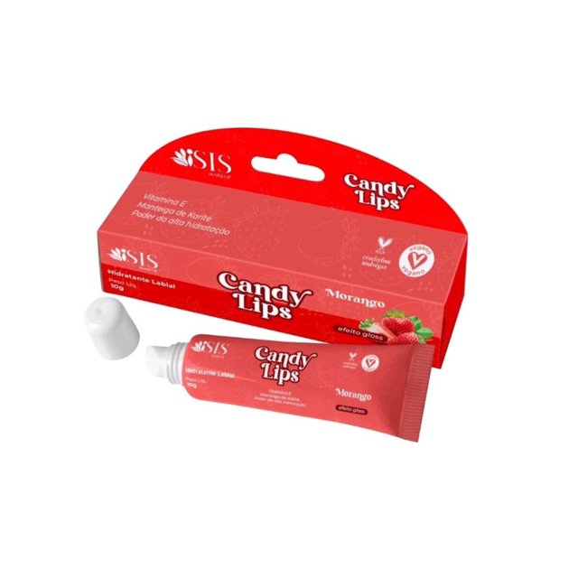 Candy Lips Hidratante Labial SIS MAKEUP Loja Beleza Exterior