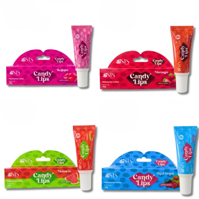 Candy Lips Hidratante Labial SIS MAKEUP Loja Beleza Exterior