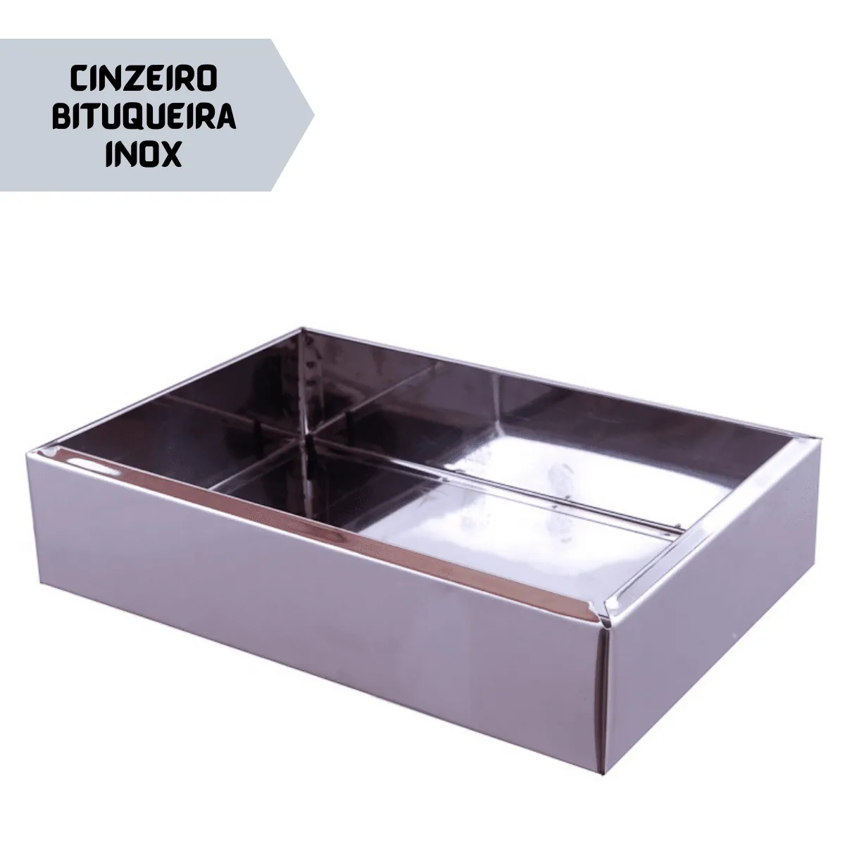 Cinzeiro de Chão Inox | Aldinox