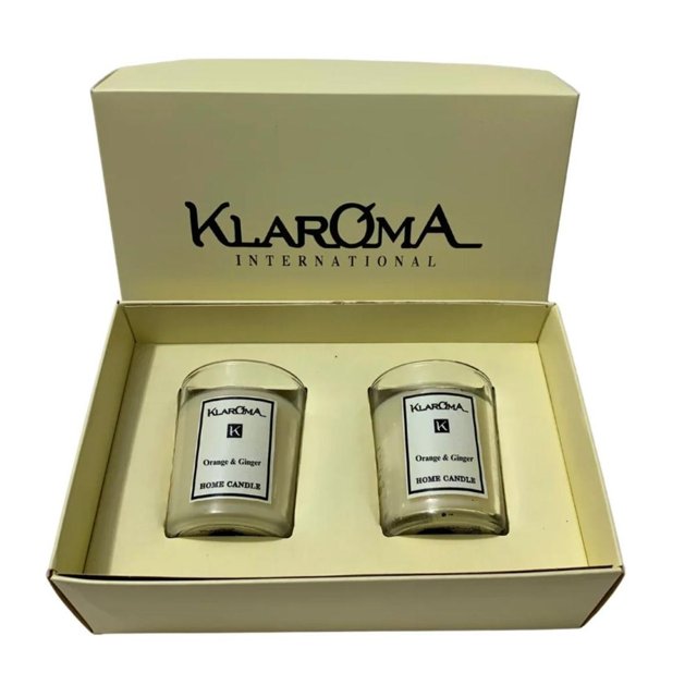 Kit 2 Velas Perfumadas 50g Klaroma