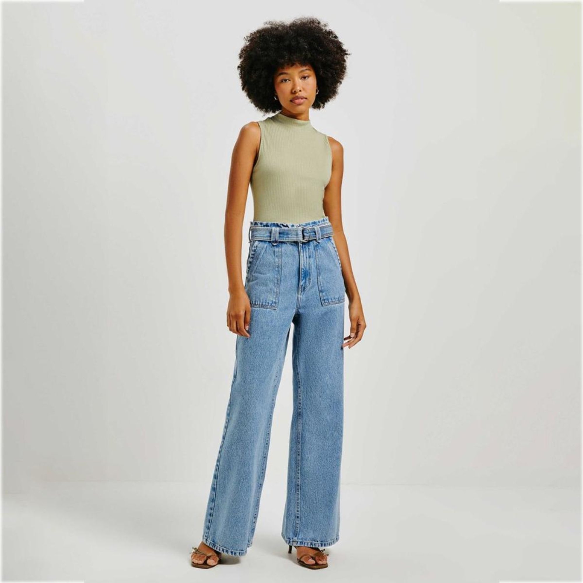Jeans Hering Outlet CalÃ§a Jeans Feminina Calça Flare Hering