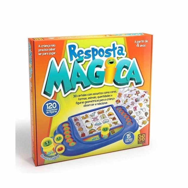 Resposta Mágica Jogo Infantil Grow