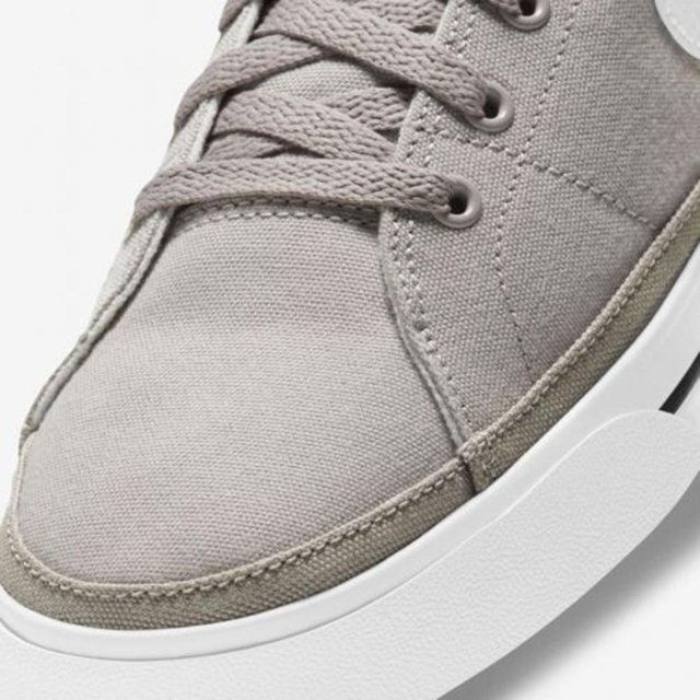 Tênis Nike Court Legacy Canvas Casual Feminino Branco