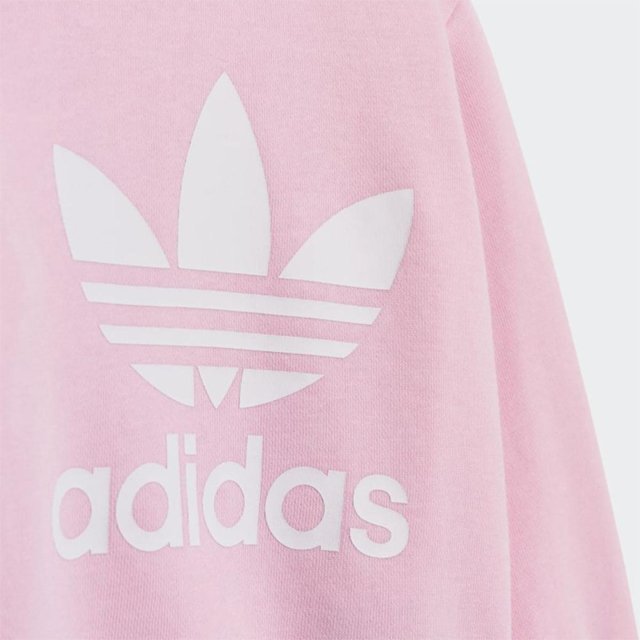 Moletom rosa sale bebe adidas