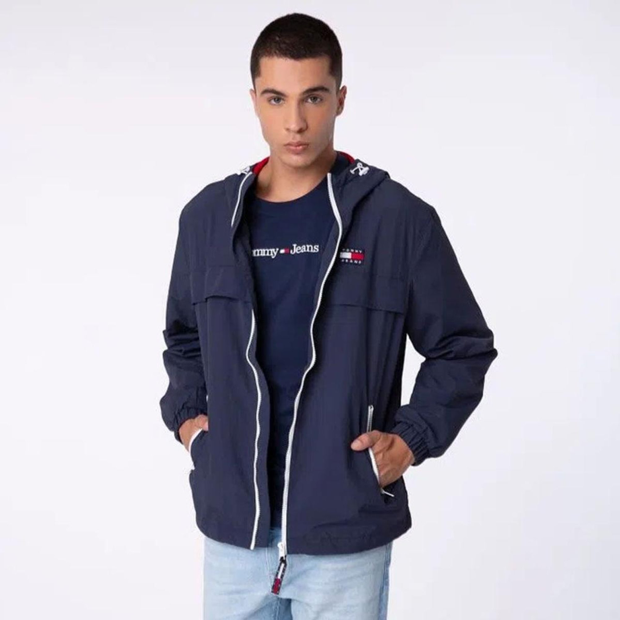 Jeans Agasalho Tommy Hilfiger Masculino Jaqueta Tommy Hilfiger
