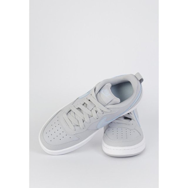 tênis infantil nike court borough low 2 ep cinza