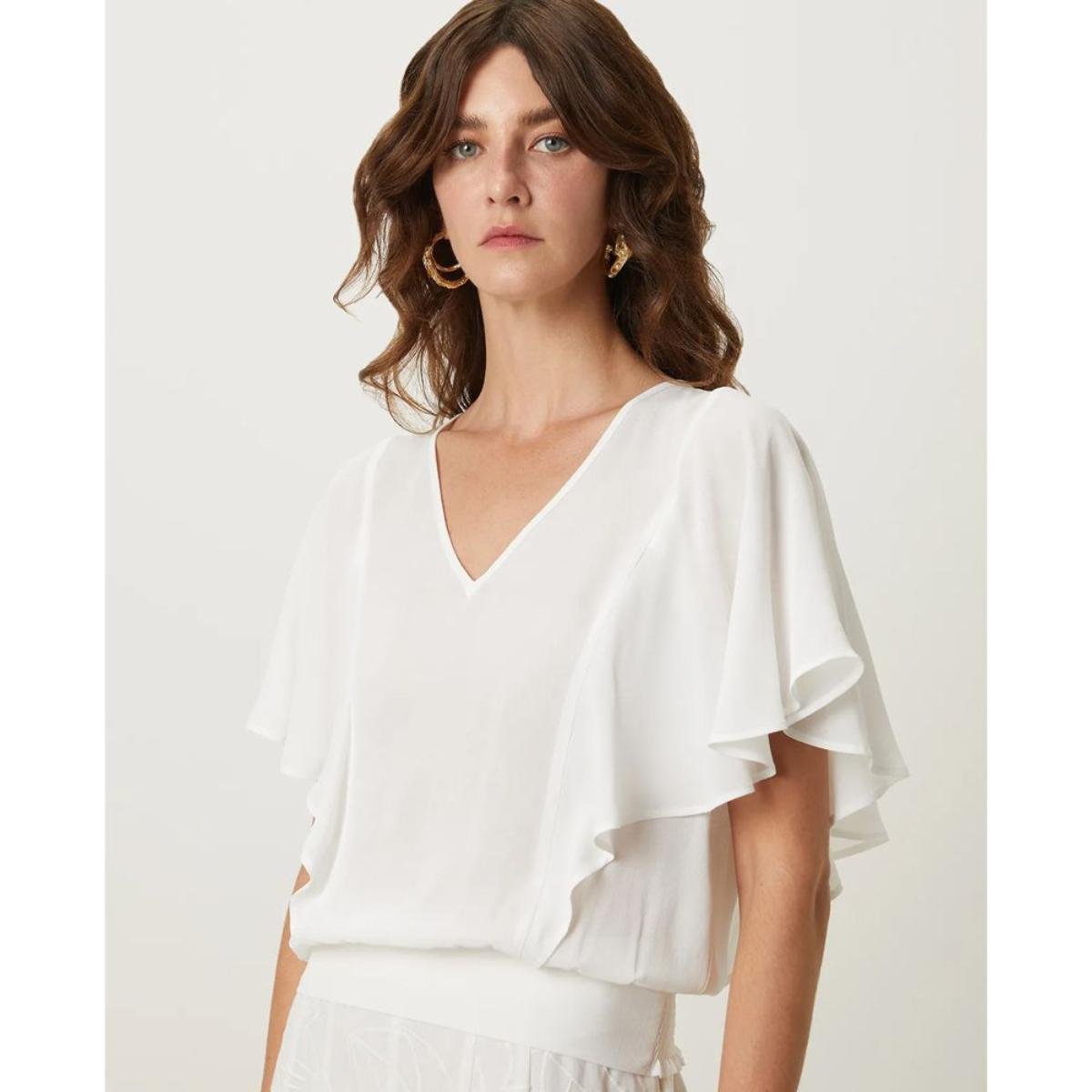 Blusa alga marinha mini - blusas - SHOULDER