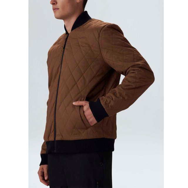 Jaqueta bomber best sale masculina marrom