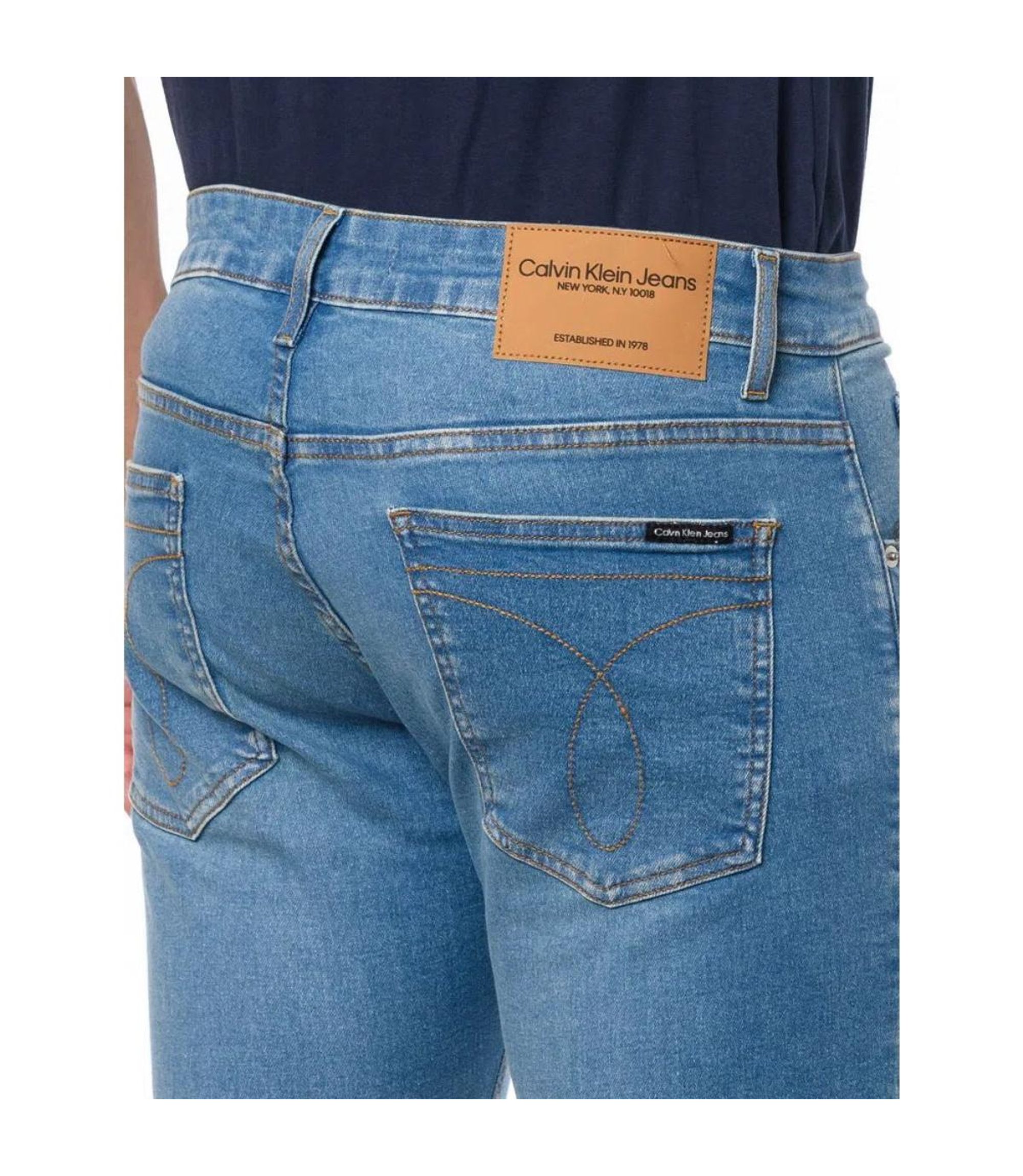 Calça Jeans Skinny Masculina Calvin Klein Krause - Main Image