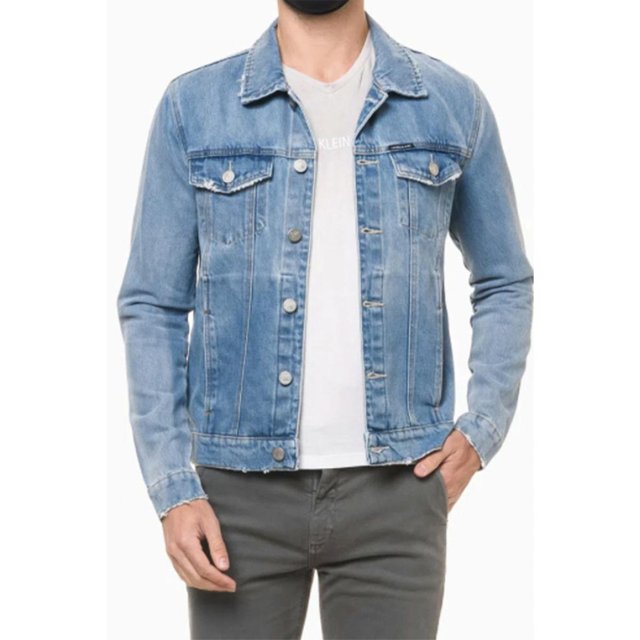 Jaqueta jeans calvin klein clearance masculina