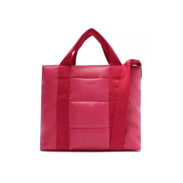 puffy tote bolsa