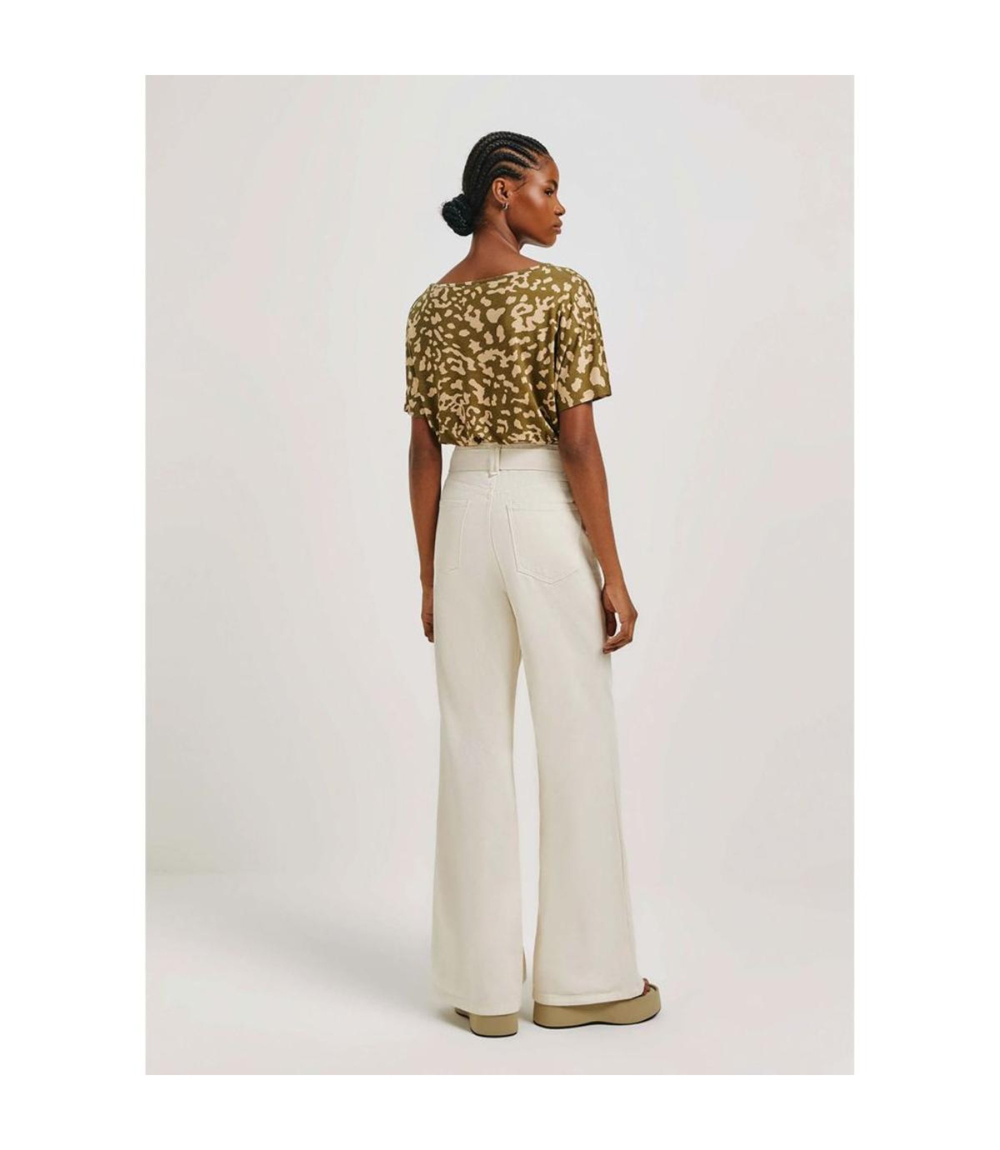 Calça Pantalona Sarja Hering Krause - Main Image