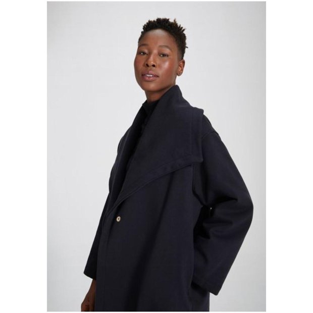 Casaco trench coat clearance hering basic preto