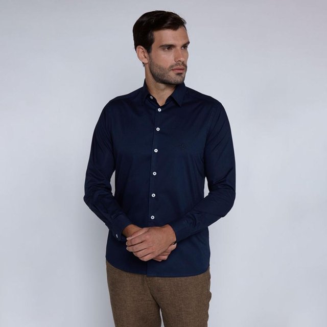 Camisa social store de marca dudalina