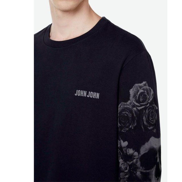 Camiseta Manga Longa John John
