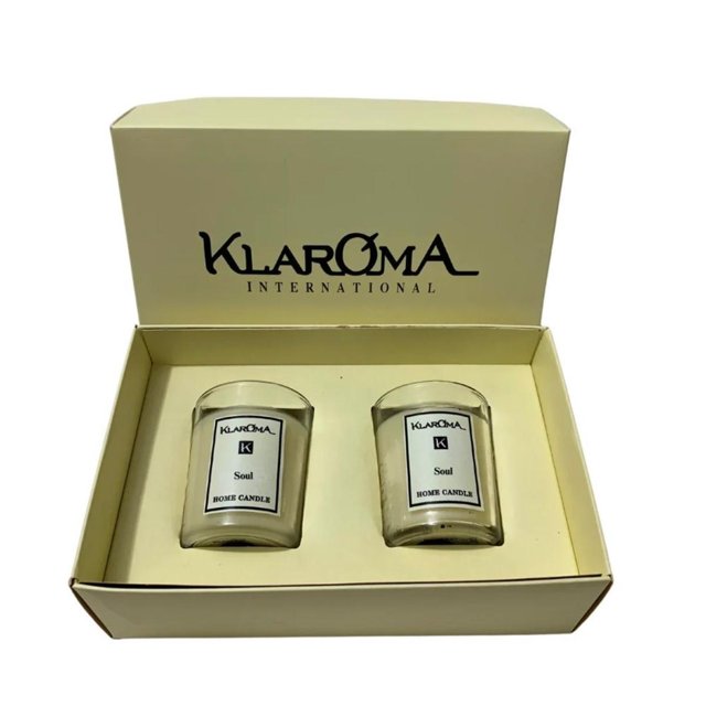 Kit 2 Velas Perfumadas 50g Klaroma