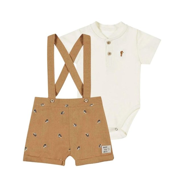 Conjunto Bebê Body Saia Marlan Baby