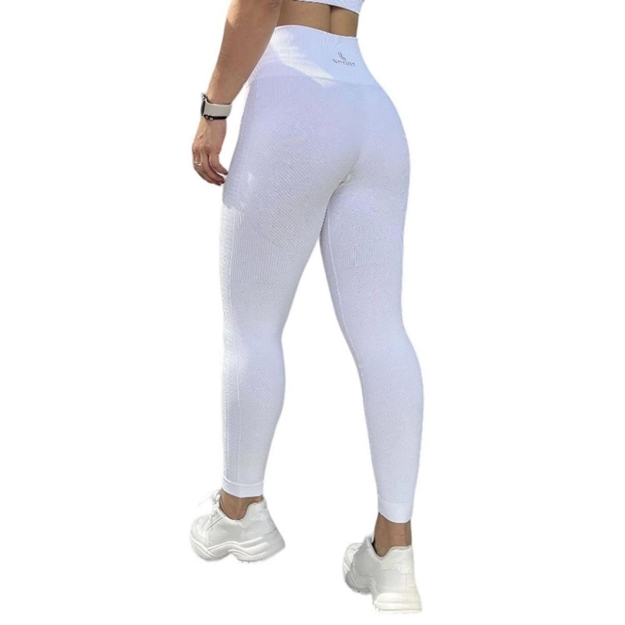 Fitness CalÃ§a Leg Branca Leg Branca CalÃ§a Legging Feminina