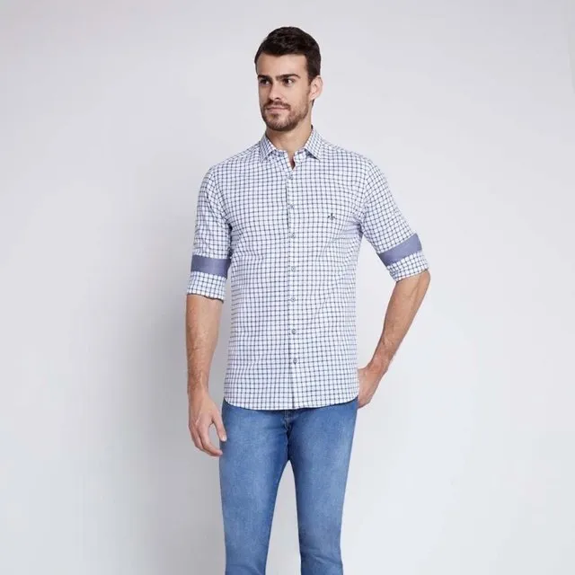 Camisa store xadrez dudalina