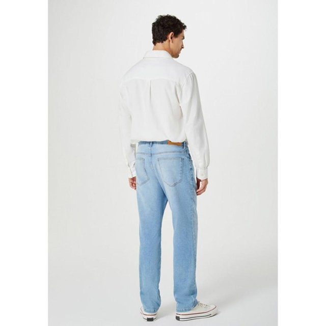 Calça jeans masculina tradicional sales hering