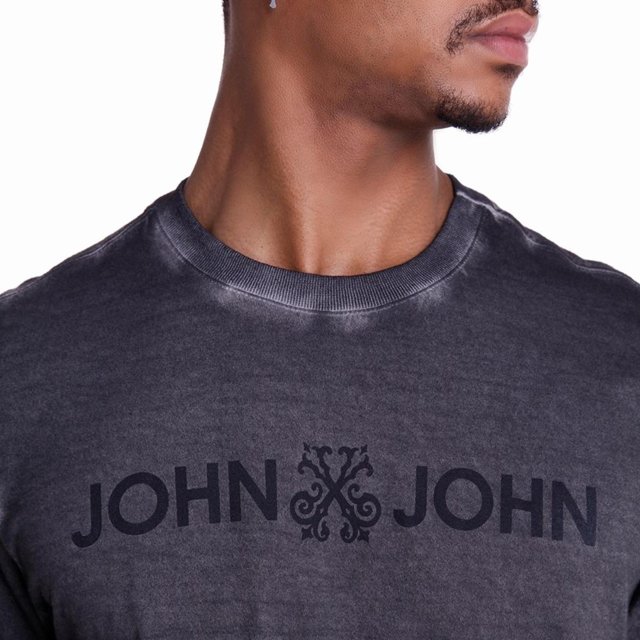 Compre Camiseta John John Basic Grey Malha Cinza Feminina Online