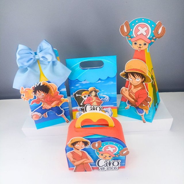 Kit Festa 3d One Piece Aniversário Completo