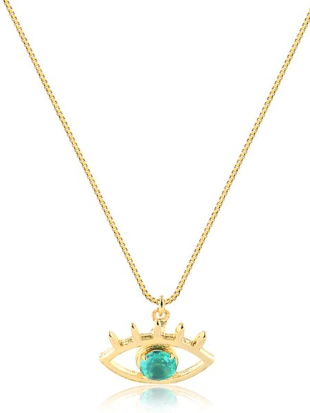 colar-com-pingente-de-olho-grego-com-zirconia-verde-folheado-em-ouro-18k-francisca-joias