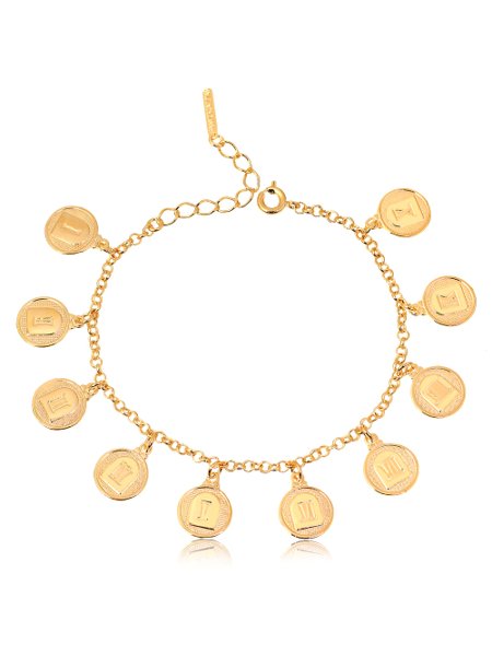 pulseira-ouro-pingentes-dez-mandamentos-pulseira-francisca-joias