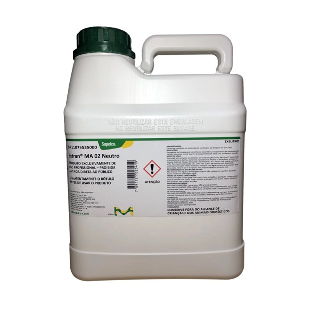 Detergente Extran MA 02 Neutro 5L: limpeza eficiente e segura para ...