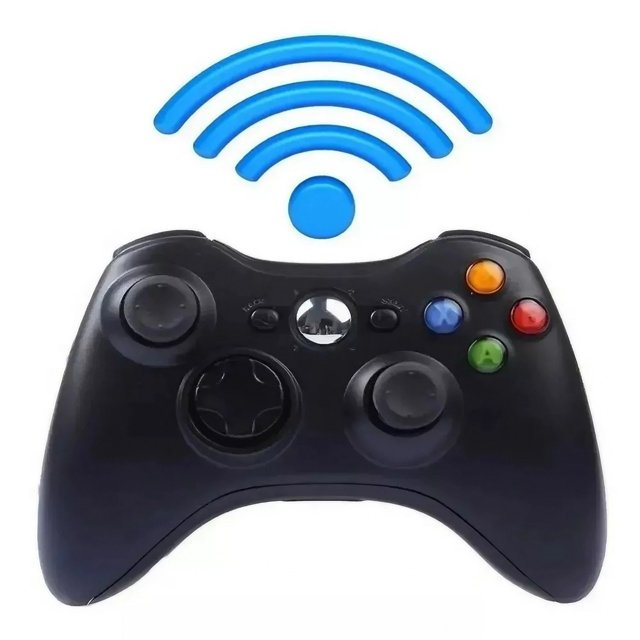 Joystick - Controle Xbox 360 Sem Fio Wireless Original - Chipset Informática