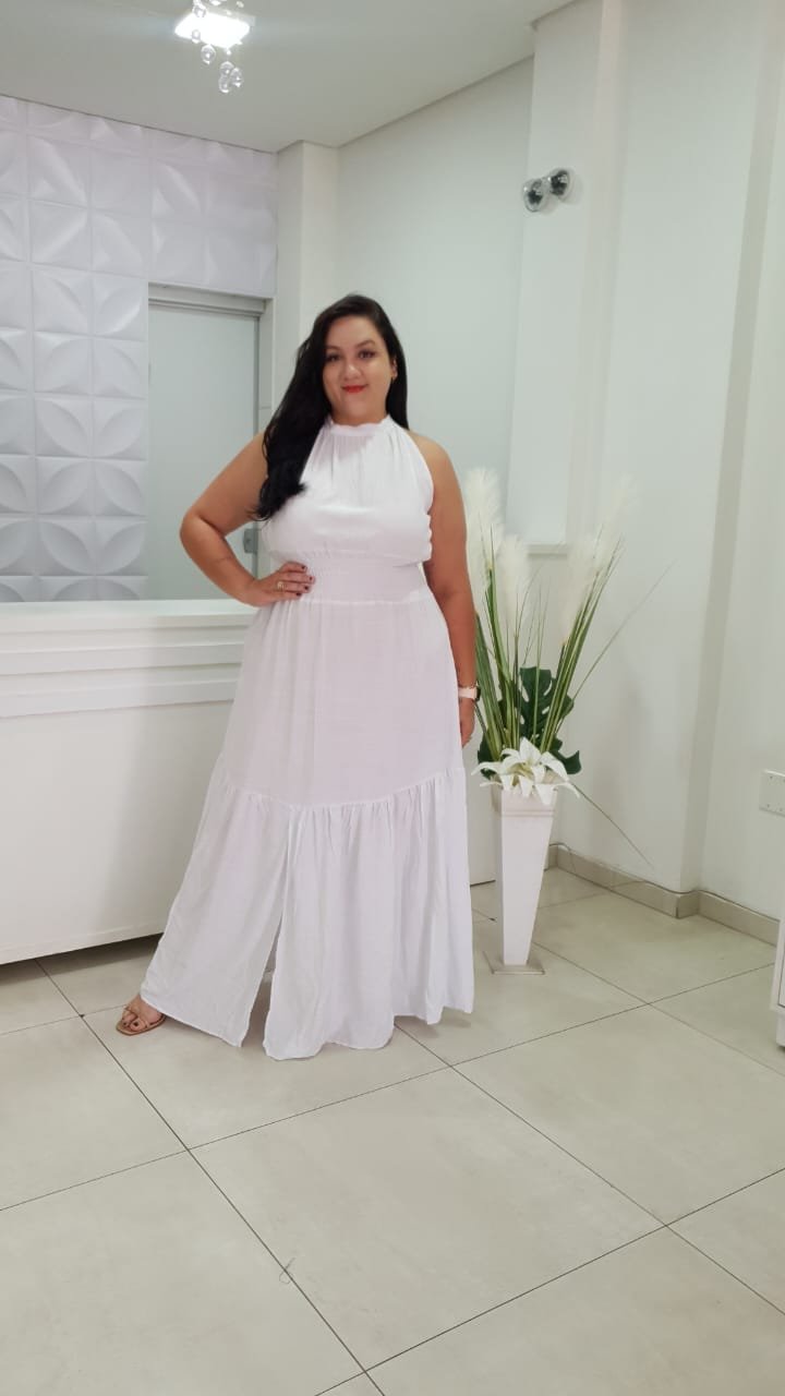 Vestido Karina Longo Poolee Modas Plus Size