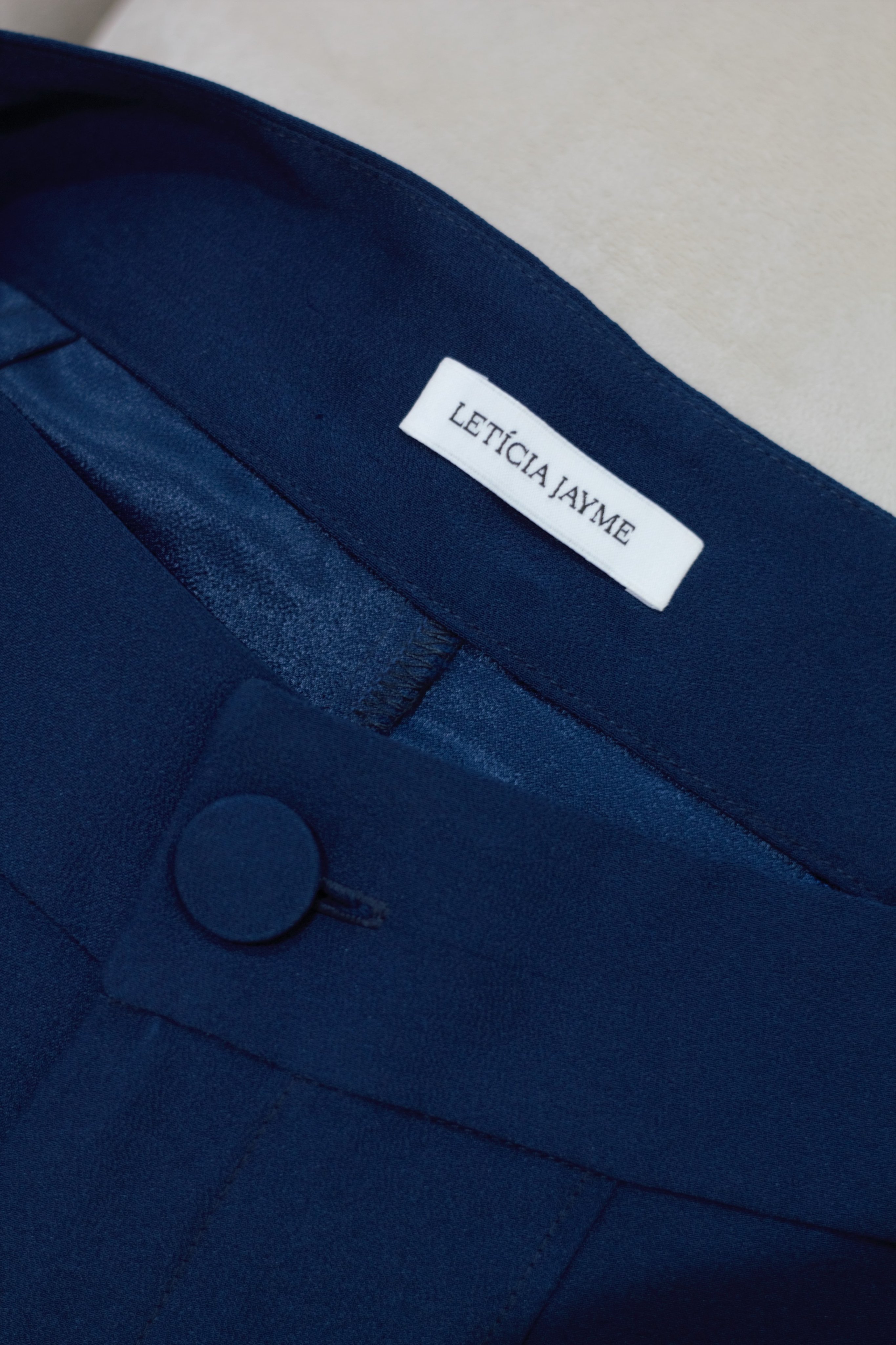 CALÇA PANTALONA AZUL MARINHO | Letícia Jayme \u0026 Antonio's