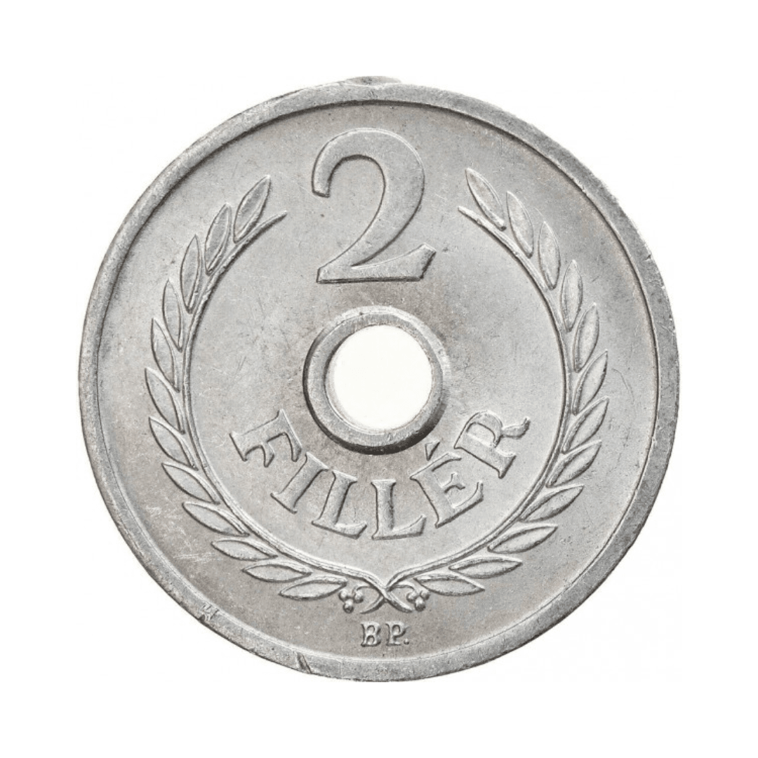 Hungria 2 filler 1963 | Moedas de Coleção