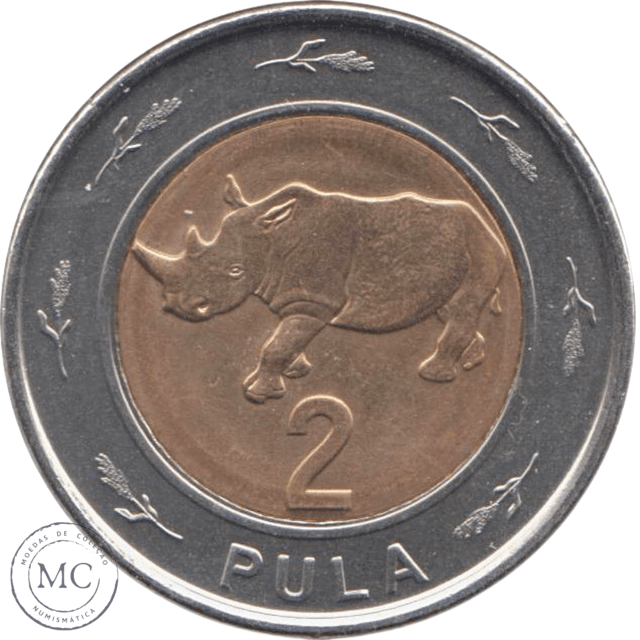 Botswana 2 pula - 2013 | Moedas de Coleção