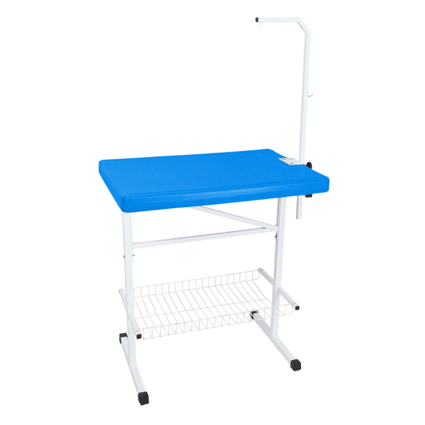 Mesa de Tosa Rotomoldada com Cesto Azul | byBecker Design
