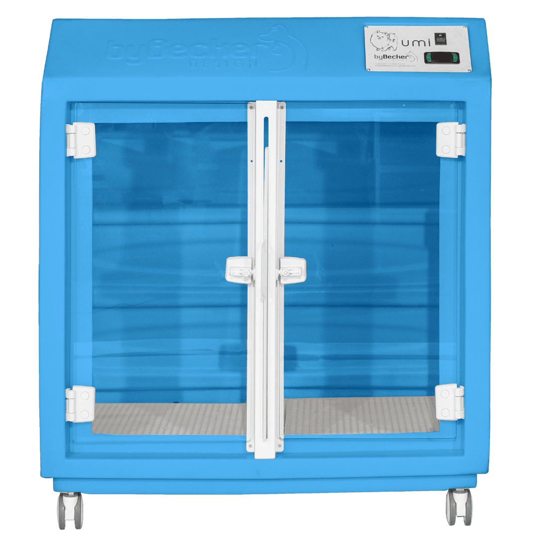 Maquina de Secar Animais Azul UMI - 220v | byBecker Design