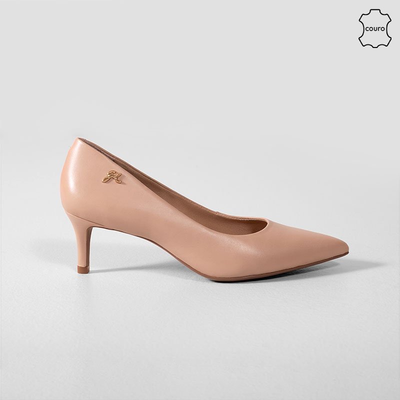 scarpin cor nude