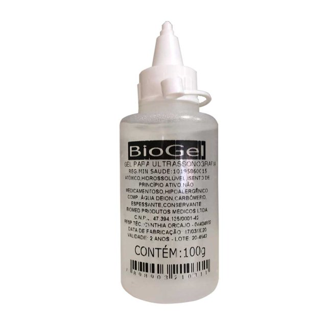 Gel para ultrassom 100gr Biogel ShopFono 