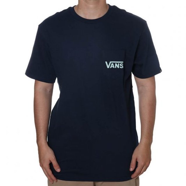 camisa vans azul