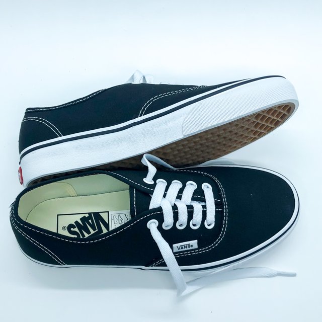 vans authentic preto e branco