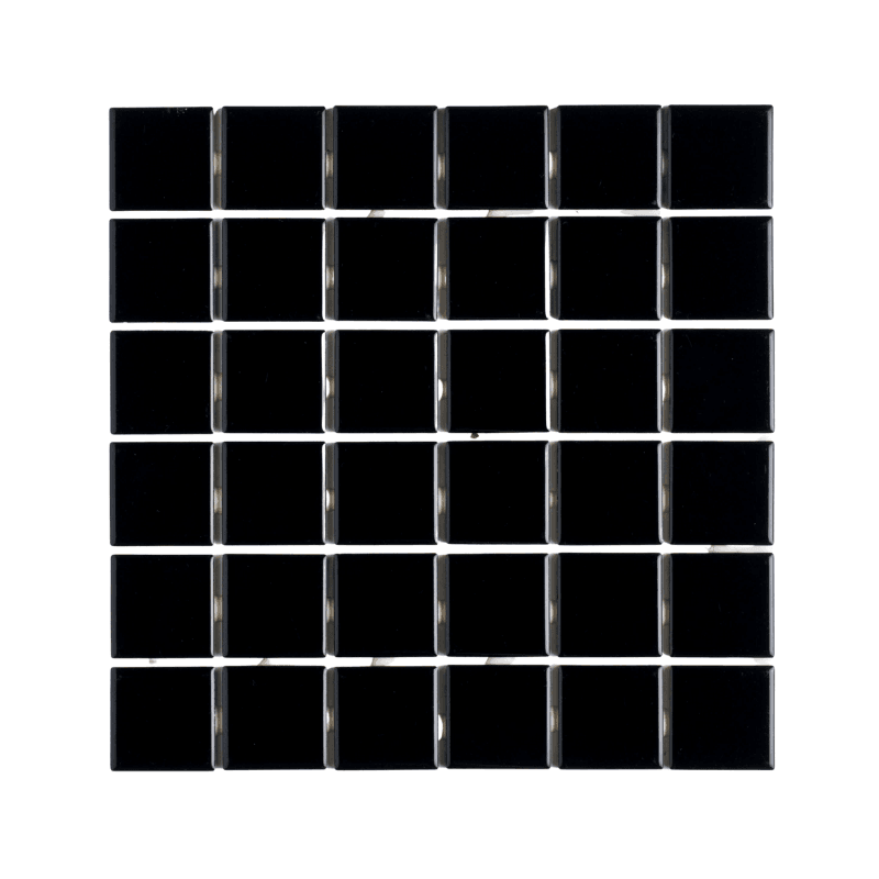 PASTILHA PORCELANA COR PRETO B-2105 5X5 - ATLAS | Acqualeste Piscinas