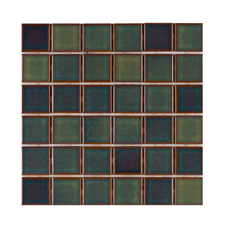 PASTILHA PORCELANA COR JADE SG-8407 5X5 - ATLAS | Acqualeste Piscinas