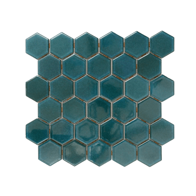 PASTILHA PORCELANA HEXAGONAL 5X5 COR ANGUILLA SG-15399 - ATLAS