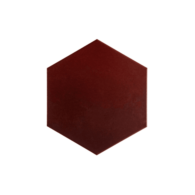 PASTILHA PORCELANA COR MERLOT OMD-15334 22,60x22,60 - ATLAS