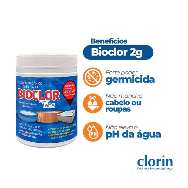 5 BIOCLOR DI CLORO PARA PISCINAS INFLAVEIS | Acqualeste Piscinas