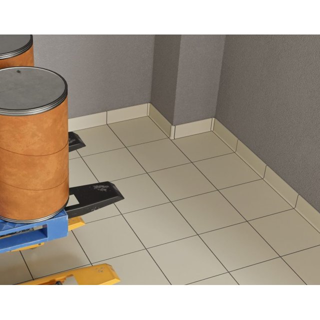 RODAPÉ TÉCNICO 10X40X09 AT-01 COR NATURAL - ATLAS | Acqualeste Piscinas