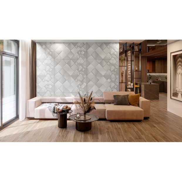 PORCELANATO 1M² RELEVO GRAN MONTREAL DECOR 60561 62X122 EMBRAMACO